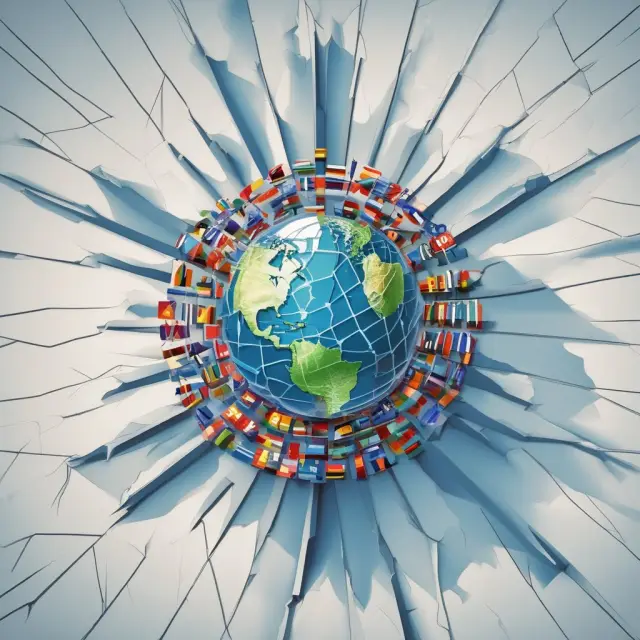 Image of a spider web connecting UCP 600, World Bank, and UNCITRAL symbols, with URDG at the center, symbolizing their interconnectedness
