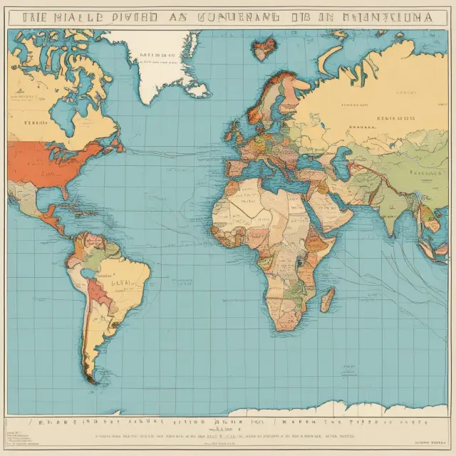 A map of the world with usance period rivers flowing between continents, illustrating varying usance practices in international trade