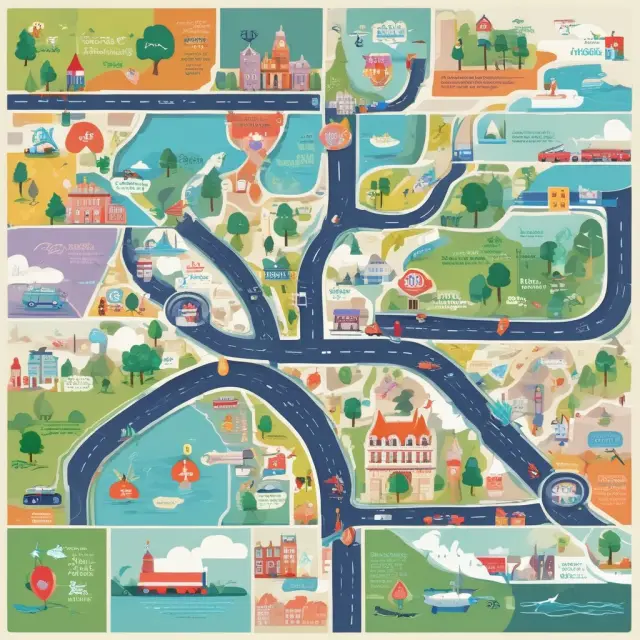 Mosaic of successful user fee implementation examples: London congestion pricing, Virginia toll roads, Indian Jal Jeevan Mission, and national parks