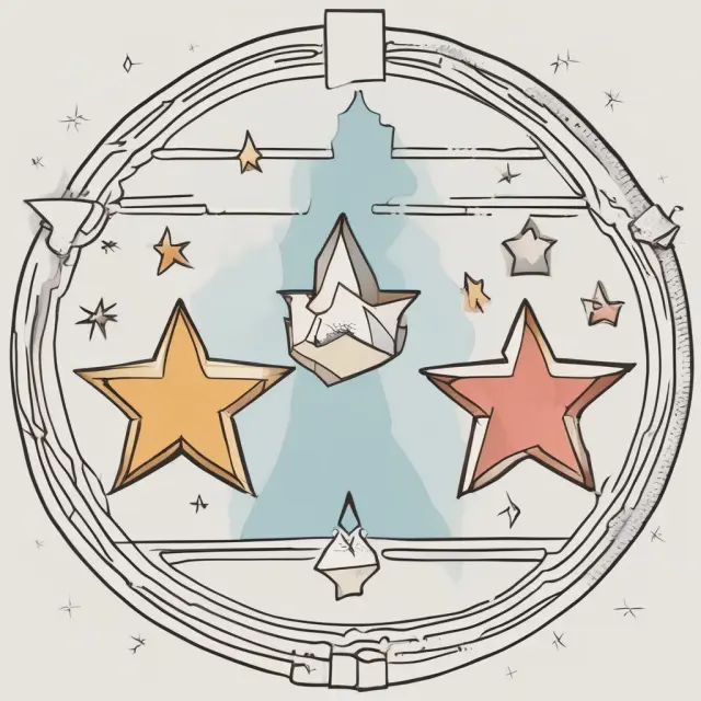 Two interconnected stars illustrate user fees