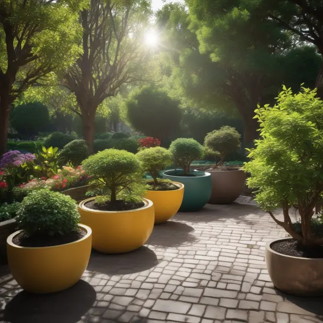 A garden filled with various trees symbolizing age-based, risk tolerance, diversification, tax-efficient, and passive vs active UTMA investment strategies.