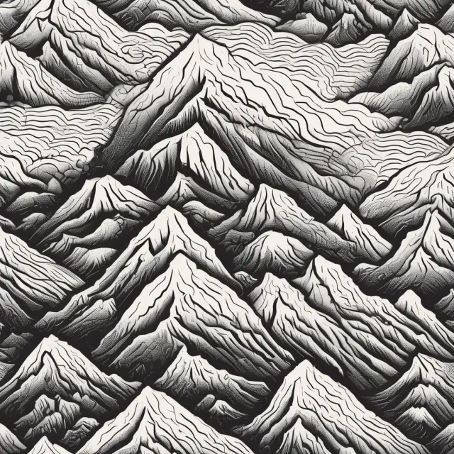 A V-shaped recovery visualized as a mountain made of interconnected bull and bear figures, symbolizing rapid economic bounce-backs