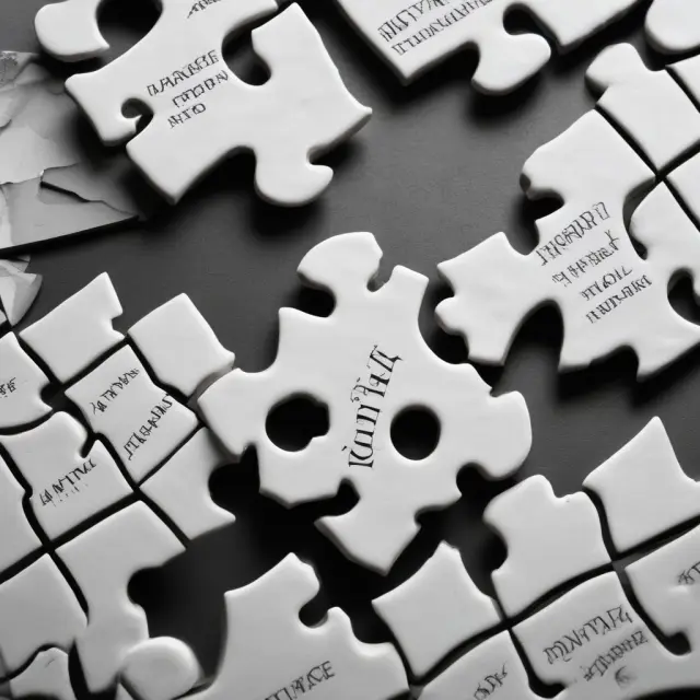 Various valuation clause puzzle pieces forming a complete insurance policy image