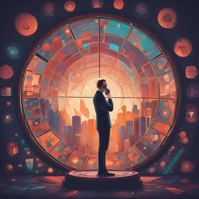 An investor using valuation analysis techniques to determine the intrinsic value of a stock by analyzing financial data, market trends, and growth prospects