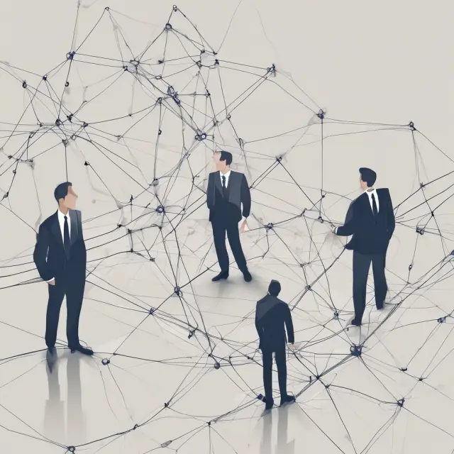 Institutional investors exploring relationships between organizations and individuals in value networks