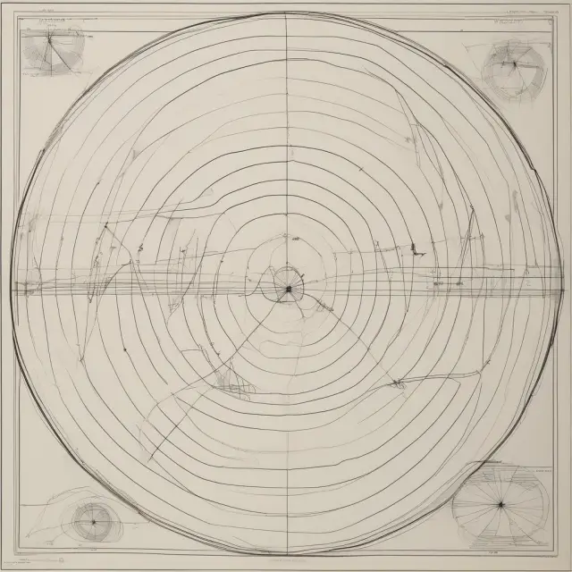 Four celestial orbs representing the networking models of Christensen, Fjeldstad & Stabells, Normann & Ramirez, and Allee. Each orbit showcases key aspects of value networks in economic ecosystems.