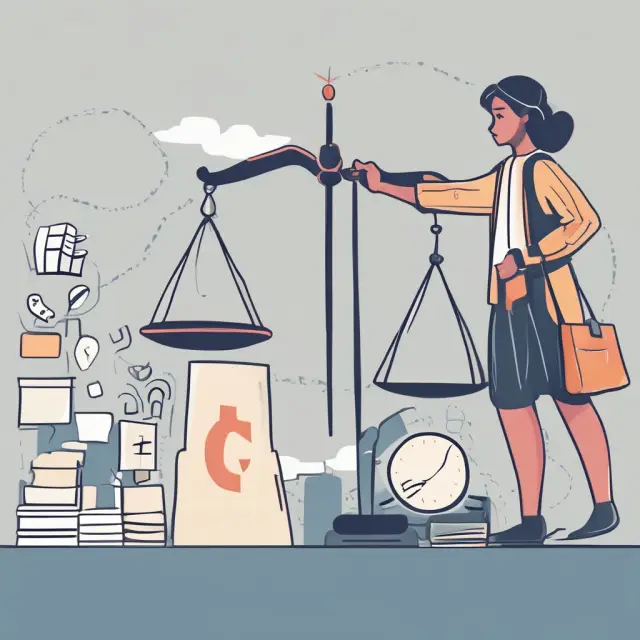 Person managing monthly contributions for value averaging strategy, balancing current investments with long-term targets