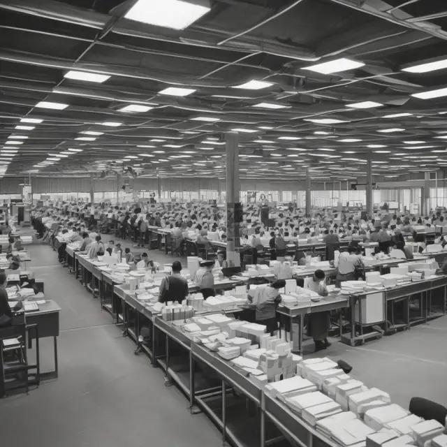 Fluid production line creating tax receipts representing VAT collection, administration, and reporting process