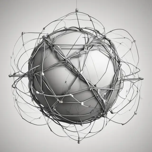 Two interconnected spheres symbolizing the Geometric Mean (VLGCI) and Arithmetic Mean (VLACI) Value Line Composite Index methods.