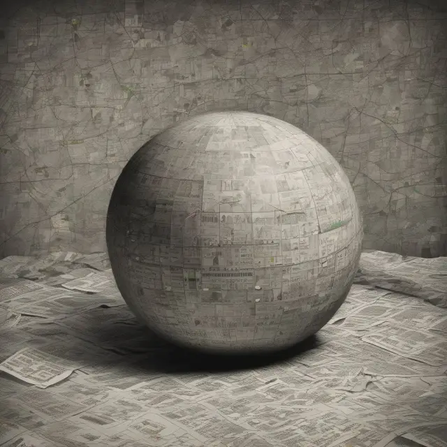 A time capsule with two interconnected orbs symbolizing the Value Line Geometric and Arithmetic Composites, representing North American equity markets since 1961