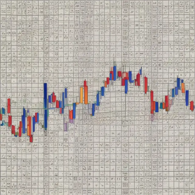 A collage of various North American stock market tiles forming the Value Line Composite Index