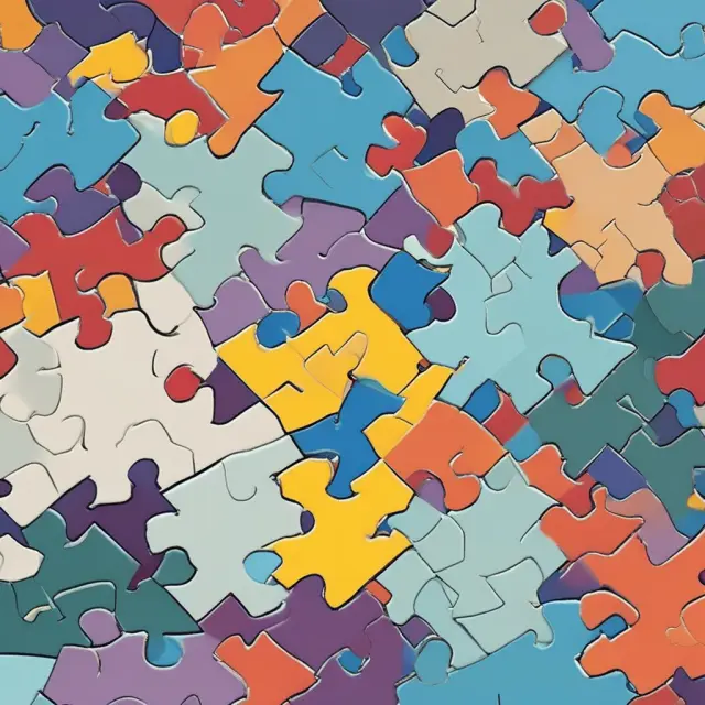 A puzzle with interlocking gears represents the value proposition, symbolizing the unique benefits a company offers its customers