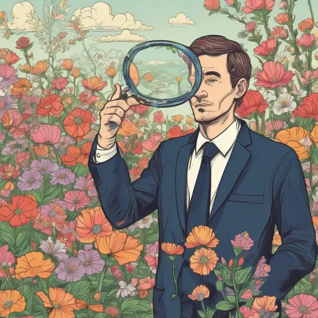Value investor examining undervalued stocks using techniques like dividend yields, P/B ratios, and negative sentiment