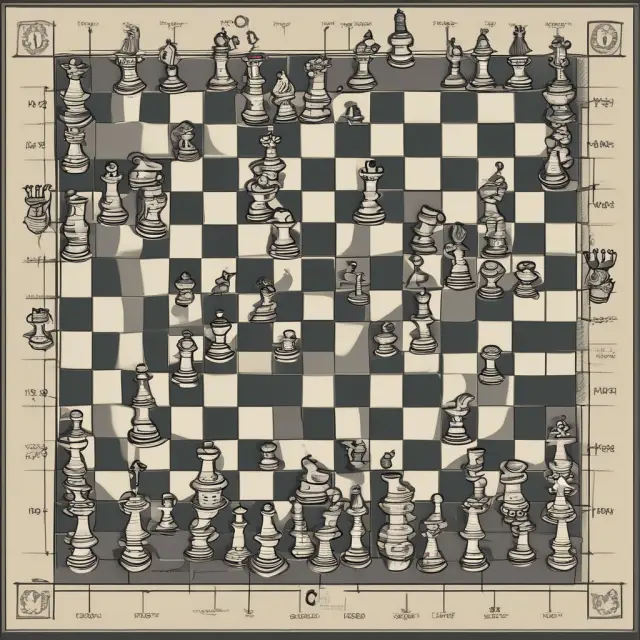 A chessboard representing value investing with dividend yield tokens, P/B ratio pawns, and P/E ratio knights