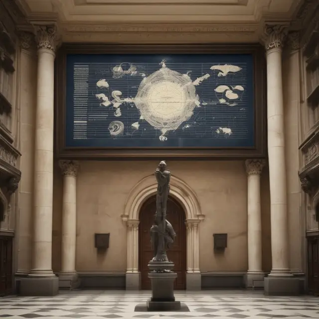 An image of an ancient stock exchange parchment transforming into a modern digital trading screen, representing Vancouver Stock Exchange (VAN)