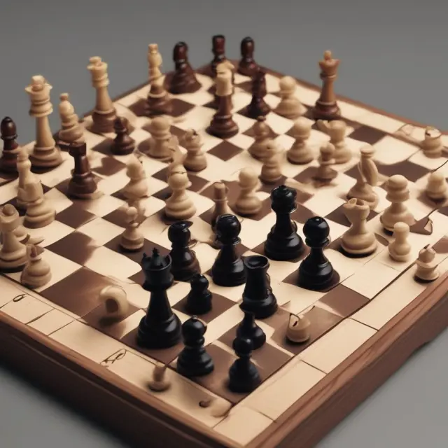 Call and put vanilla options depicted as chess pieces on a game board, illustrating their roles in financial markets.