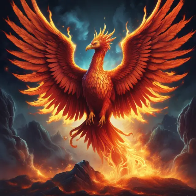 A phoenix rising from flames symbolizes vanishing premium policies. Tax implications and liquidity considerations shape the transformation.