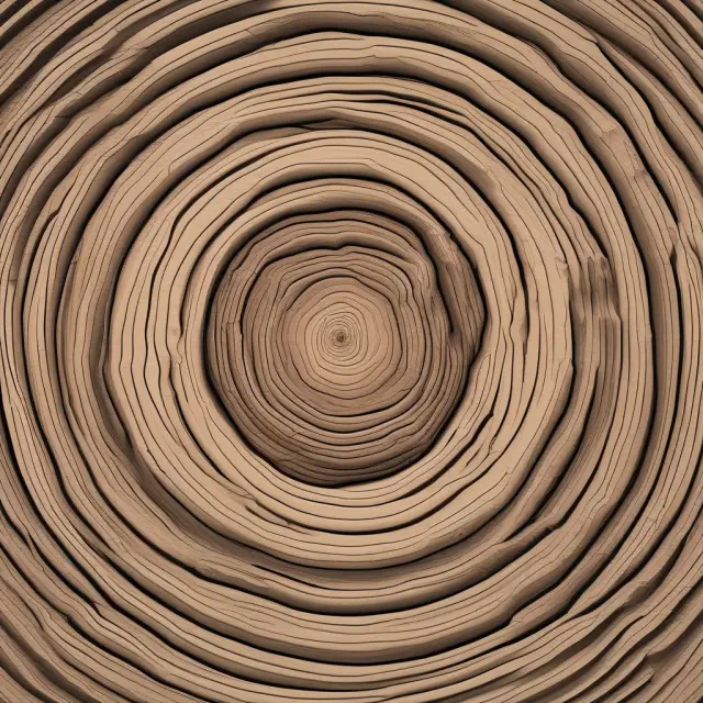A growing tree with varying ring sizes represents the impact of minimum annual growth rates on the timeline for vanishing premiums in whole-life insurance policies