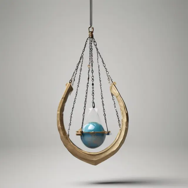 Pendulum illustrating how variable annuity payments fluctuate based on market conditions