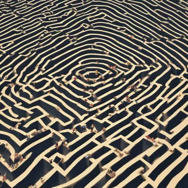 An investor standing at a bond market intersection, implementing tax-exempt and taxable options, diversification, and portfolio optimization strategies to maximize returns