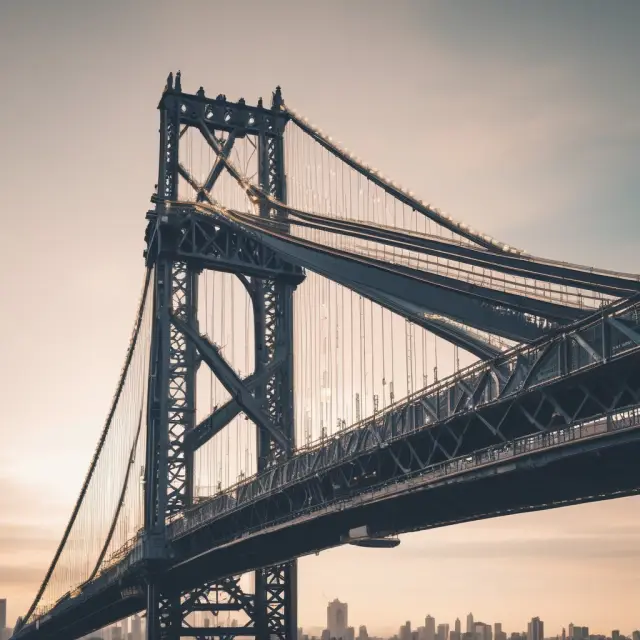 An intricate bridge symbolizing variable costs, connecting profitability, pricing strategies, break-even points, and financial growth.