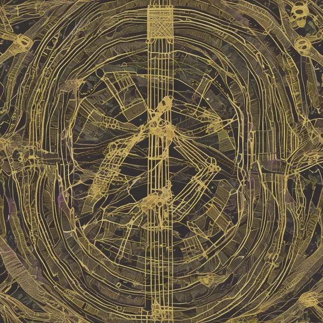 Two successful investors, symbolized by golden figures, intertwining threads representing growth from a variable death benefit strategy.
