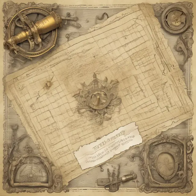 Golden map revealing a vault receipt with keys for location, owner info, fees, metals reference numbers and date