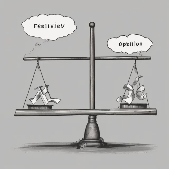 A visual representation of positive and negative Vegas for long and short option positions in volatile markets, enhancing understanding of option risk management