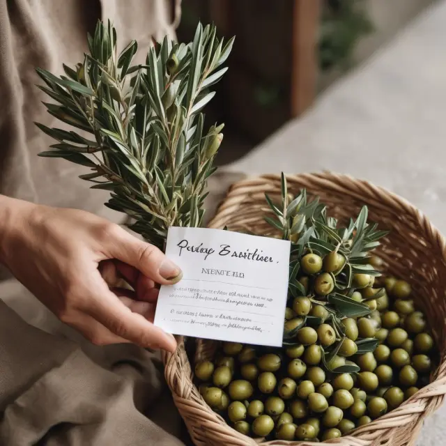 An image of a seller extending an olive branch adorned with vendor notes to a buyer, symbolizing trust, customer relationships, and generating revenue streams