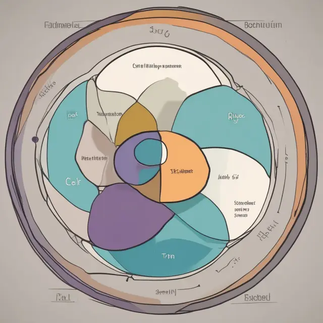 Venn diagrams illustrate the commonalities and differences between various asset classes or sectors, enabling effective risk management and portfolio diversification