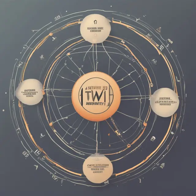 An intricate Venn diagram depicts financial data sets connected by chains emphasizing accuracy limits in finance visualizations