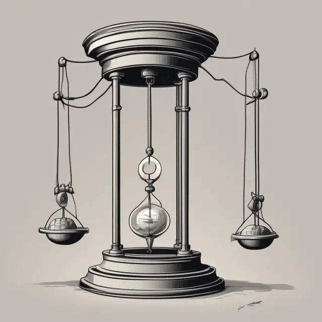 An illustrated pendulum representing economic cycles affecting the success of venture capital-backed IPOs