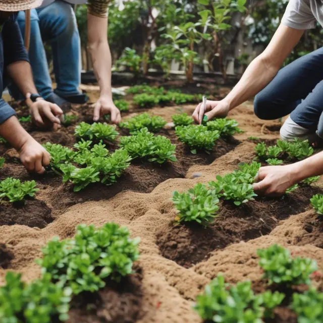 Venture capitalist as a gardener tending to budding startups, symbolizing the meticulous process of identifying investments through due diligence and securing favorable terms.