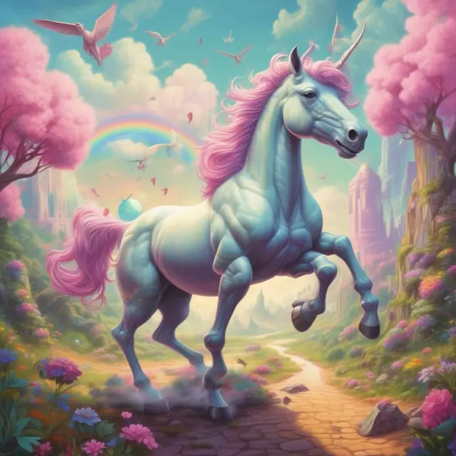 Image of a timeline with unicorns emerging from an investment pot and evolving into IPOs, symbolizing venture capital
