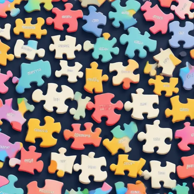 A software suite made of interchangeable puzzle pieces symbolizing various versions catering to different user needs and budgets