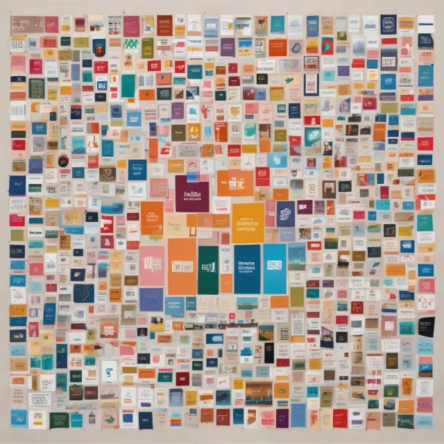 A colorful tapestry depicting the Microsoft Office Suite, where each thread represents a unique version catering to various customer needs