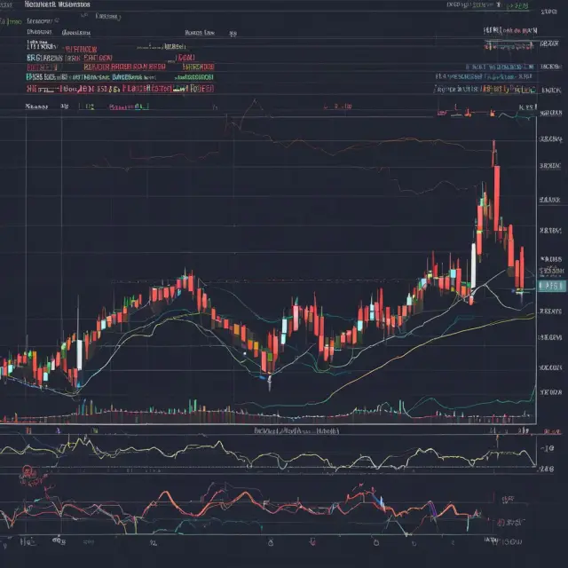 Vertical line chart illustrating the daily price action and trend reversals of Alphabet Inc. (GOOG)