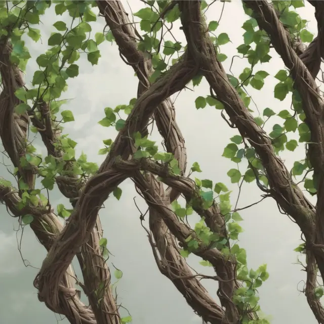 Entwined vines represent businesses thriving in their respective vertical markets through targeted strategies, long-term relationships, and specialized expertise.