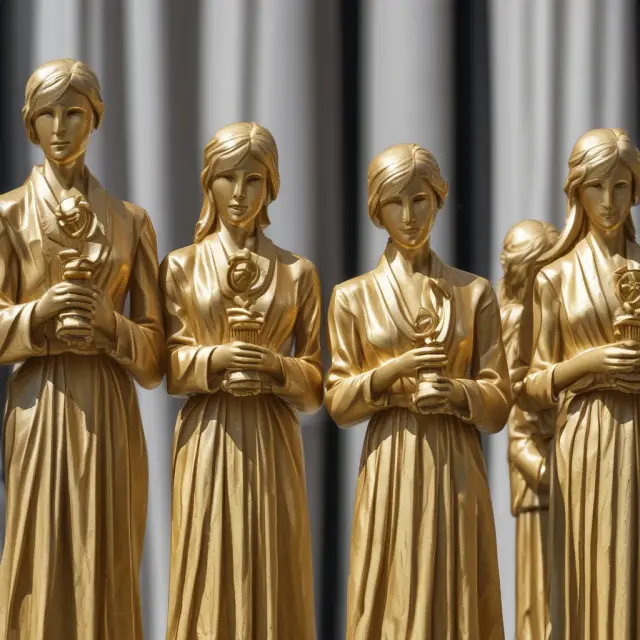 Employees receiving golden keys symbolizing ERISA
