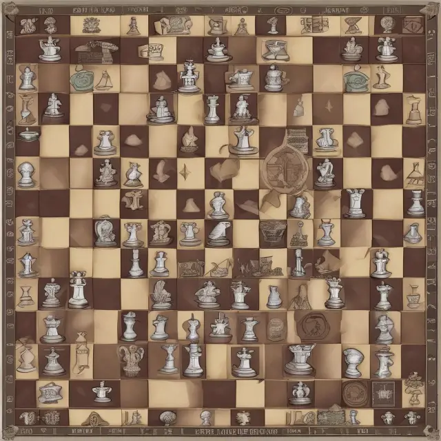 A chessboard displaying the Vice Global Fund