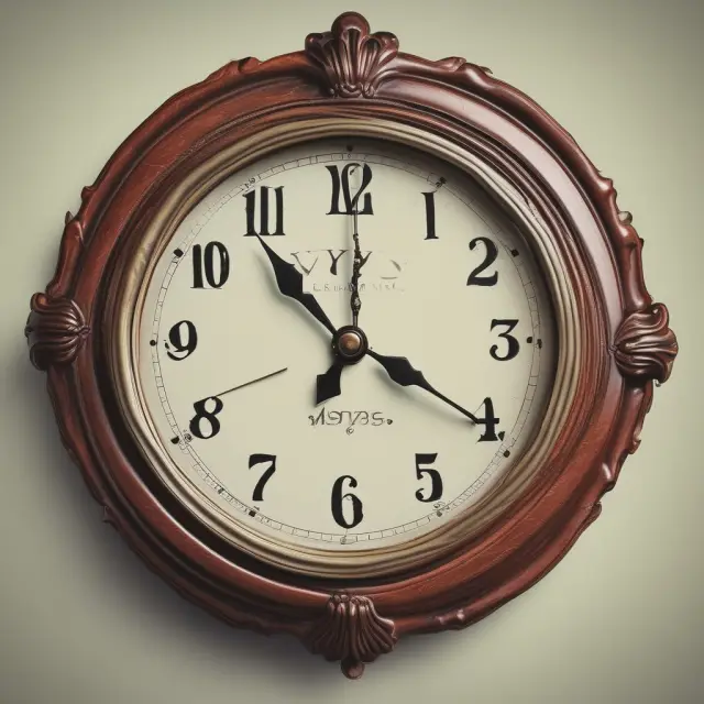 A vintage clock with each hour hand representing an older MBS, displaying unique payment patterns and characteristics