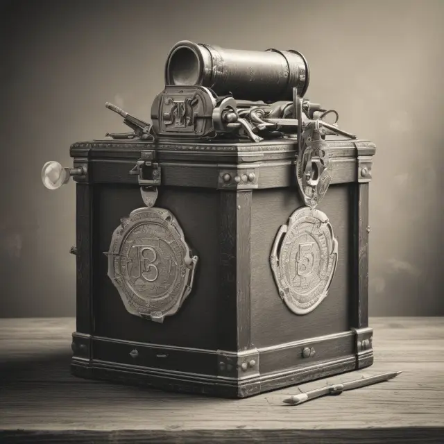 A trio of ornate time capsules opening to reveal the success stories of exceptional private equity vintage years: 2004, 1986, and 2014.
