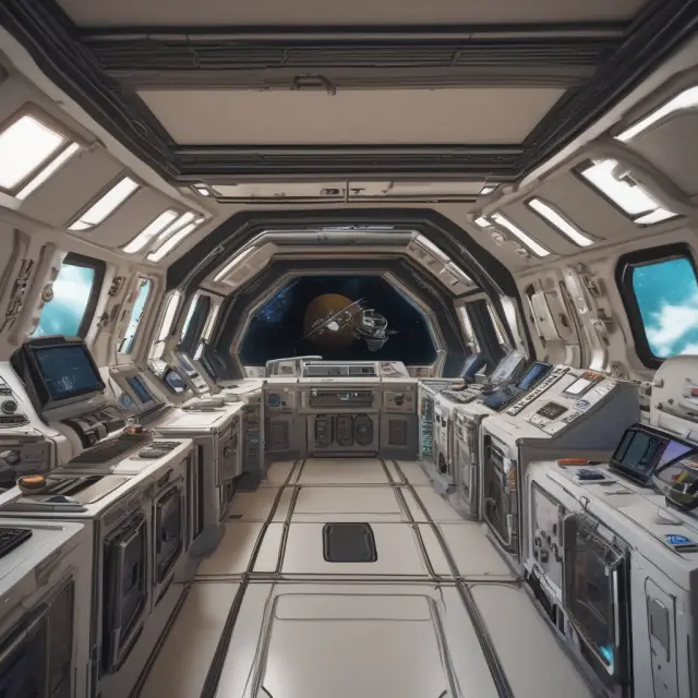 User exploring a futuristic virtual marketplace, purchasing a record-breaking $330,000 space station
