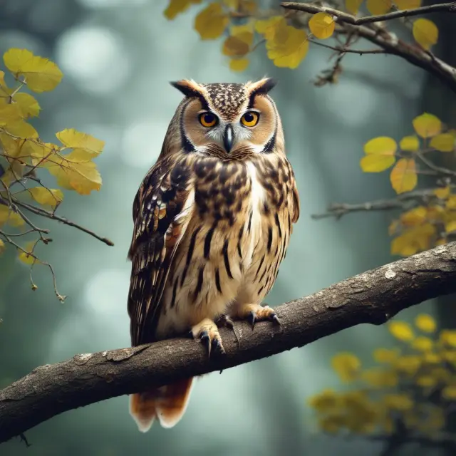 Wise owl assessing future stock volatility for option pricing