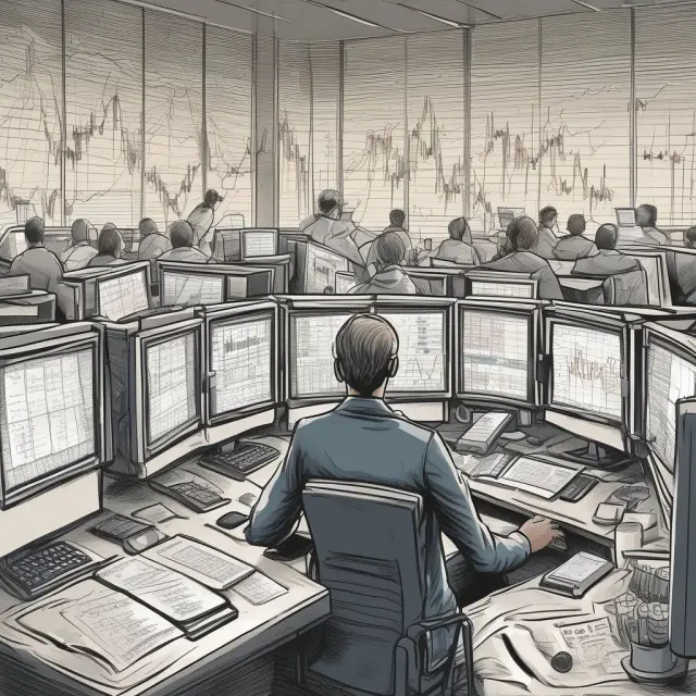Traders studying price movements and identifying trading opportunities using Bollinger Bands and envelope channels for volatility analysis