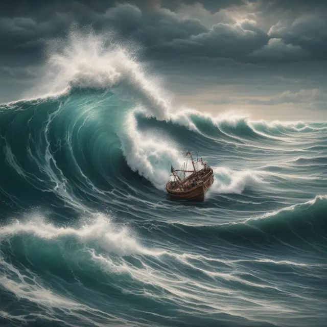 An institutional investor sailing through a sea of volume waves to find optimal execution points