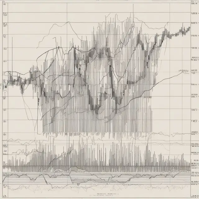 A river with trading volumes ebbing and flowing, symbolizing changing investor sentiment and market conditions