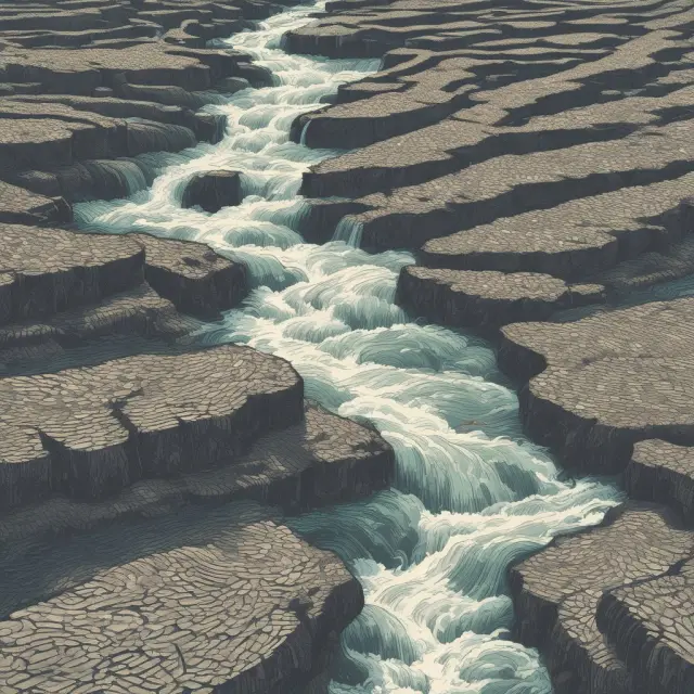 An image of a river filled with various colored stocks, representing the flow and importance of volume in trading