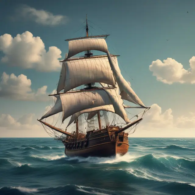 A person in a boat navigating through turbulent waters, with loan modification documents, credit counselor, and debt consolidation loan represented as compass points.