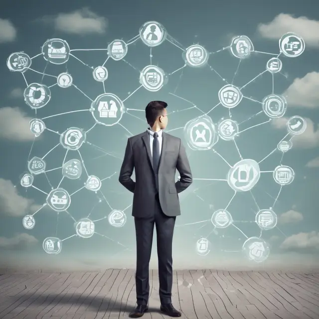 A complex network of interwoven business loans and voluntary liens securing various intangible assets.